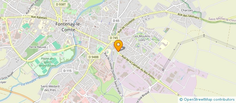 localisation de l'entreprise MONSIEUR ARMEN SARGSYAN  FONTENAY-LE-COMTE