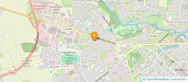 localisation de l'entreprise MONSIEUR ARMEN TARKHANYAN à ARRAS