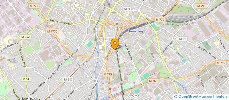 localisation de l'entreprise MONSIEUR ARMEN TONOYAN  LILLE