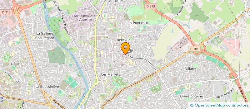 localisation de l'entreprise MONSIEUR ARMEN VARDANYAN  COULAINES