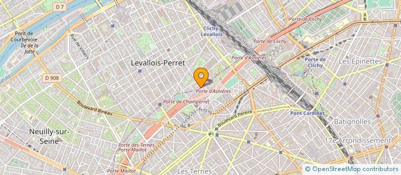 localisation de l'entreprise MONSIEUR ARMENIO DOMINGUES à LEVALLOIS-PERRET