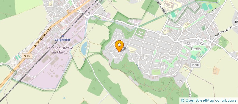 localisation de l'entreprise MONSIEUR ARMENIO FERREIRA  LE MESNIL-SAINT-DENIS