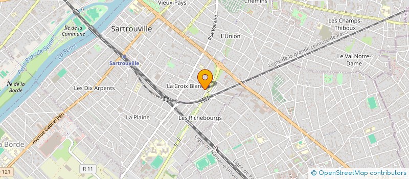 localisation de l'entreprise MONSIEUR ARMENIO MARQUES DE SOUSA à SARTROUVILLE