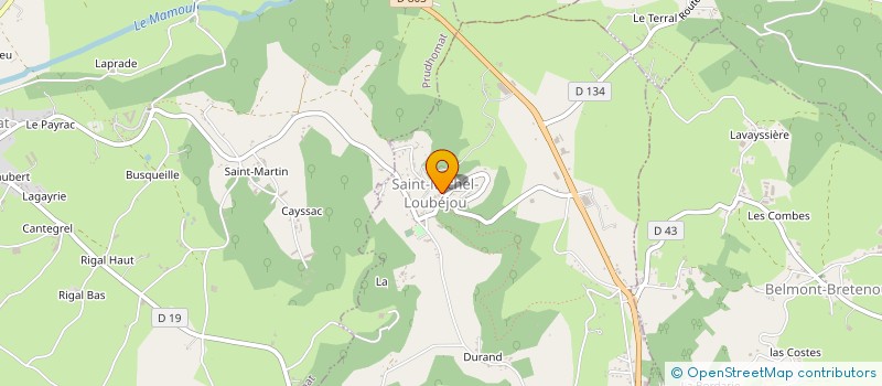 localisation de l'entreprise MONSIEUR ARMENIO TEIXEIRA  GINTRAC