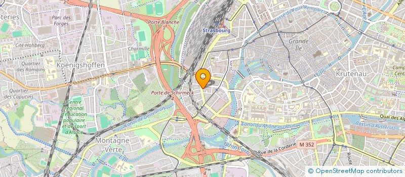 localisation de l'entreprise MONSIEUR ARMIN CHAHARD à STRASBOURG