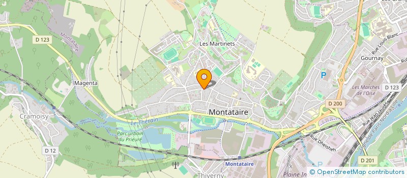 localisation de l'entreprise MONSIEUR ARMINDO DA SILVA DOS SANTOS  MONTATAIRE