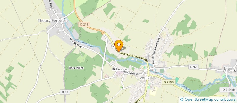 localisation de l'entreprise MONSIEUR ARMINDO FERREIRA DE OLIVEIRA  VOULX