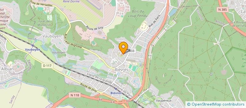 localisation de l'entreprise MONSIEUR ARMINDO LEIROSA PEREIRA à BIEVRES
