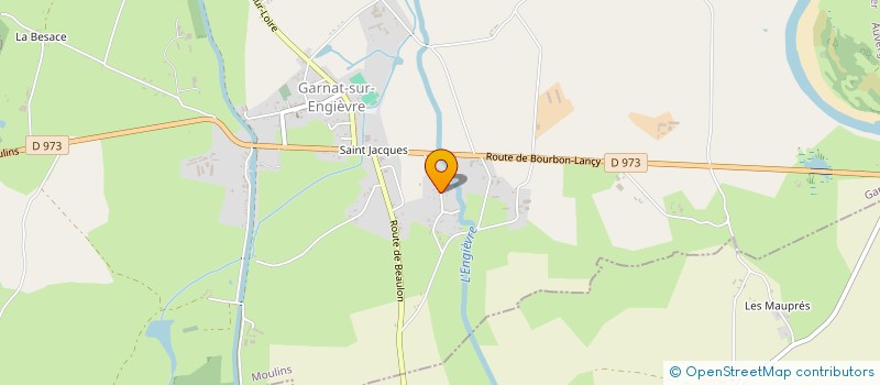 localisation de l'entreprise MONSIEUR ARMINDO PASCOAL MARTINHO  GARNAT-SUR-ENGIEVRE