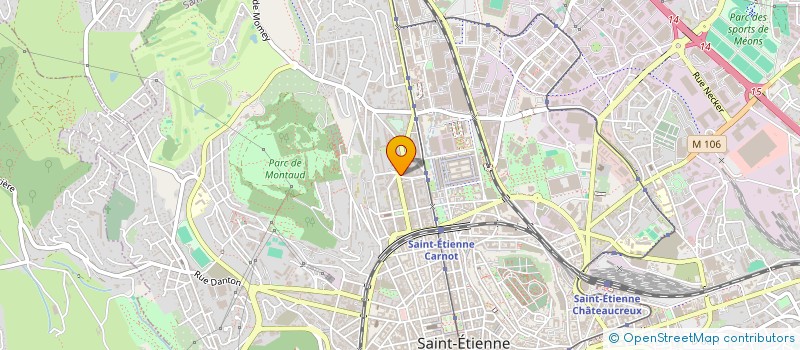 localisation de l'entreprise MONSIEUR ARMOND SAVA  SAINT-ETIENNE