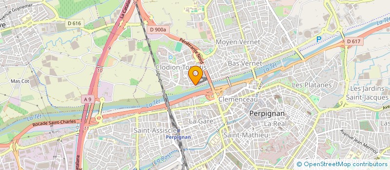 localisation de l'entreprise MONSIEUR ARNALD BATLLE CULLELL  PERPIGNAN