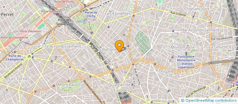 localisation de l'entreprise MONSIEUR ARNALDO DE JESUS MORGADO  PARIS