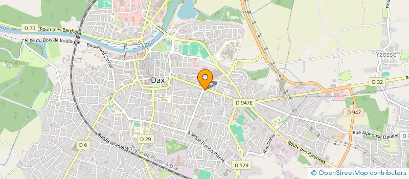 localisation de l'entreprise MONSIEUR ARNALDO DE VASCONCELOS  DAX