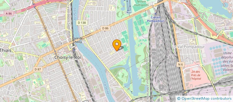 localisation de l'entreprise MONSIEUR ARNALDO NEVES à CHOISY-LE-ROI