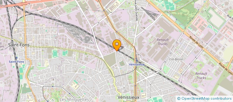 localisation de l'entreprise MONSIEUR ARNALDO RAMOS DE AZEVEDO  VENISSIEUX
