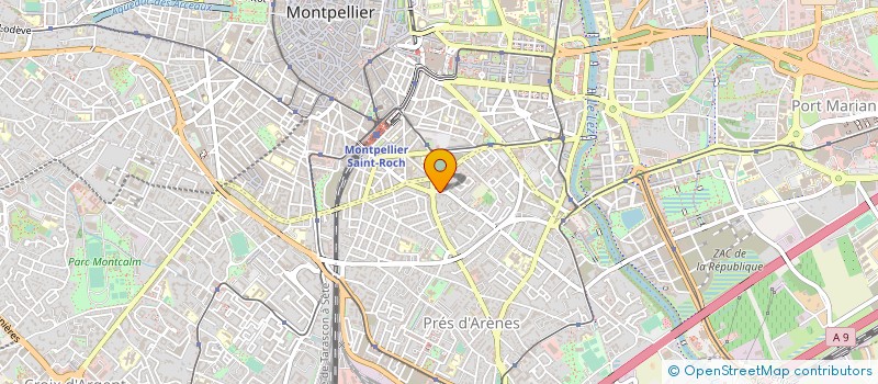 localisation de l'entreprise MONSIEUR ARNAUD ABSIL à MONTPELLIER