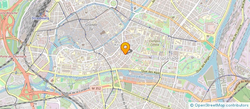 localisation de l'entreprise MONSIEUR ARNAUD ADAM à STRASBOURG