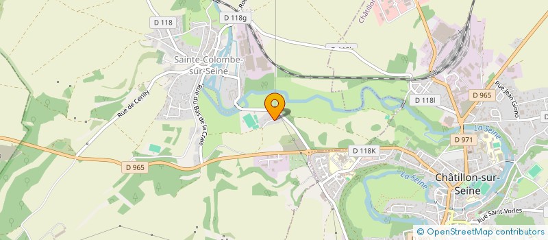 localisation de l'entreprise MONSIEUR ARNAUD ADRIAN  SAINTE-COLOMBE-SUR-SEINE