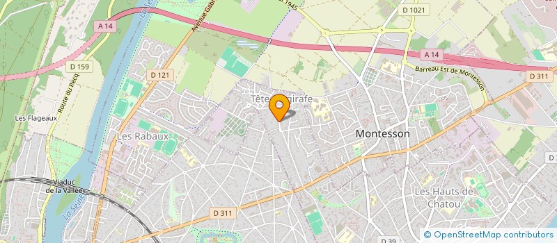 localisation de l'entreprise MONSIEUR ARNAUD ALCABAS  CHATOU