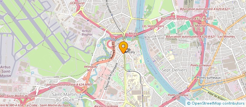 localisation de l'entreprise MONSIEUR ARNAUD ALIDOR  TOULOUSE