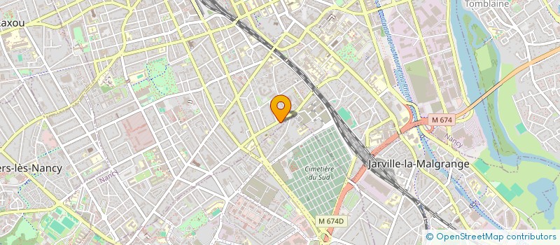 localisation de l'entreprise MONSIEUR ARNAUD ALLARD  NANCY