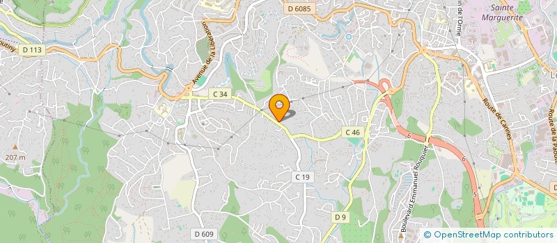 localisation de l'entreprise MONSIEUR ARNAUD ALLIAUME  GRASSE