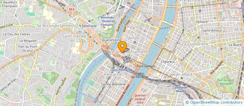 localisation de l'entreprise MONSIEUR ARNAUD AMBROSSE  LYON