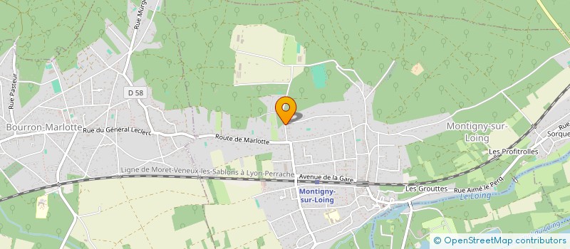 localisation de l'entreprise MONSIEUR ARNAUD AMENTA à MONTIGNY-SUR-LOING
