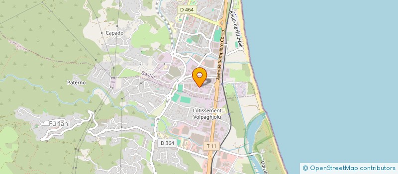 localisation de l'entreprise MONSIEUR ARNAUD AMIEL  FURIANI