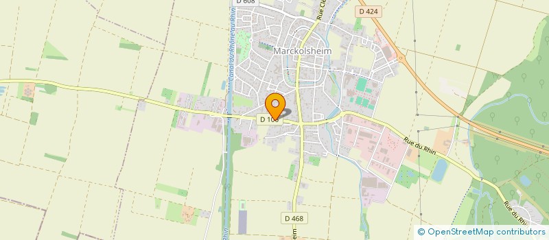 localisation de l'entreprise MONSIEUR ARNAUD ANCEL  MARCKOLSHEIM