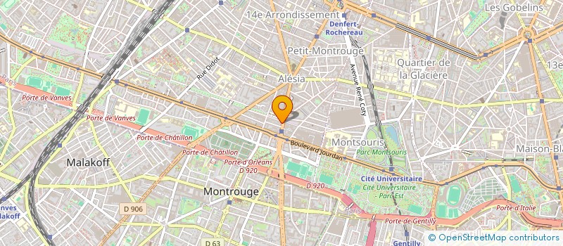 localisation de l'entreprise MONSIEUR ARNAUD ANDRE  PARIS