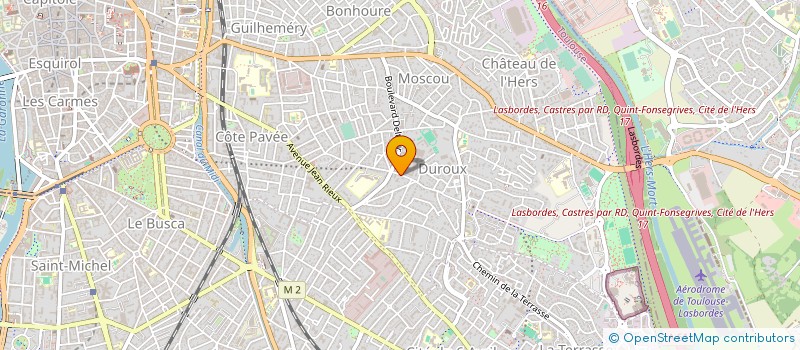 localisation de l'entreprise MONSIEUR ARNAUD ANDRIEU à TOULOUSE