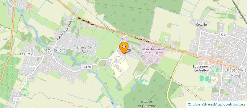 localisation de l'entreprise MONSIEUR ARNAUD ANDRIOT à DRACY-LE-FORT