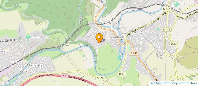 localisation de l'entreprise MONSIEUR ARNAUD ANTONINI  AUBOUE