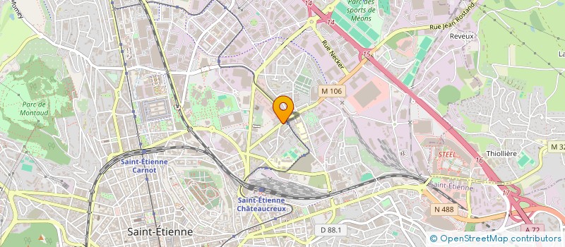 localisation de l'entreprise MONSIEUR ARNAUD ANTONUCCI à SAINT-ETIENNE