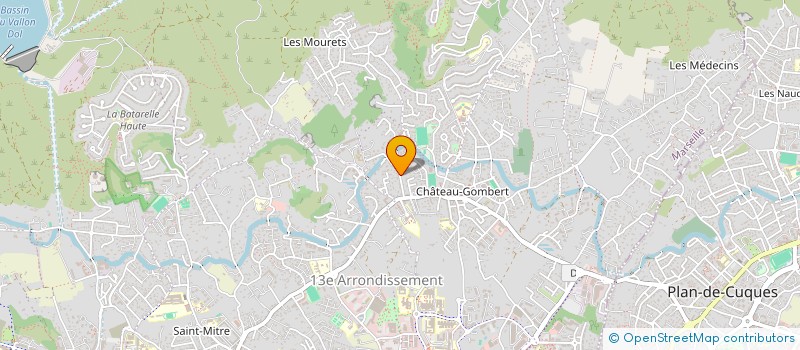 localisation de l'entreprise MONSIEUR ARNAUD AOUDIANI à MARSEILLE
