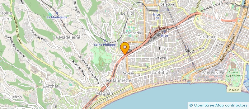 localisation de l'entreprise MONSIEUR ARNAUD APIED  NICE