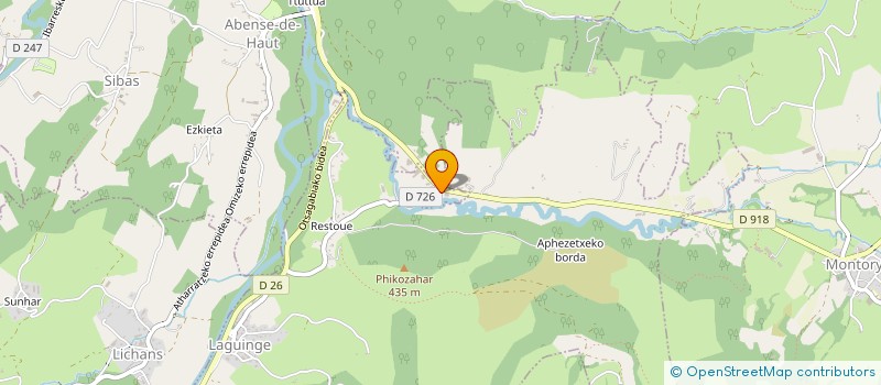 localisation de l'entreprise MONSIEUR ARNAUD ARANTHABE  TARDETS-SORHOLUS