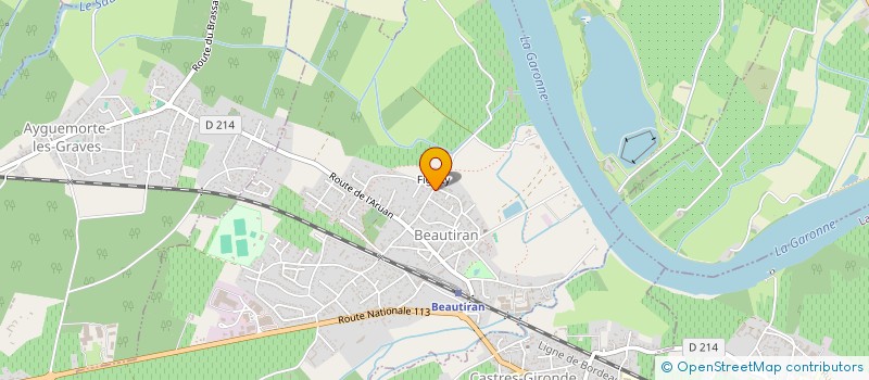 localisation de l'entreprise MONSIEUR ARNAUD ARAUJO  BEAUTIRAN