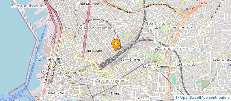 localisation de l'entreprise MONSIEUR ARNAUD ARINI à MARSEILLE
