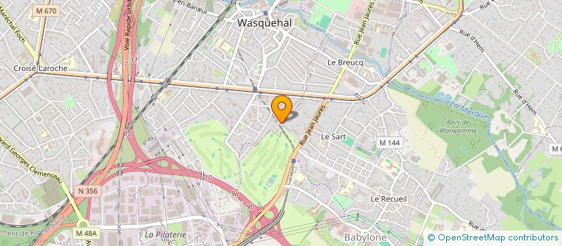 localisation de l'entreprise MONSIEUR ARNAUD ARNAUD LESUR à WASQUEHAL