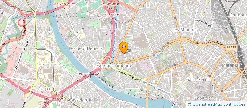 localisation de l'entreprise MONSIEUR ARNAUD ASTRUC  TOULOUSE