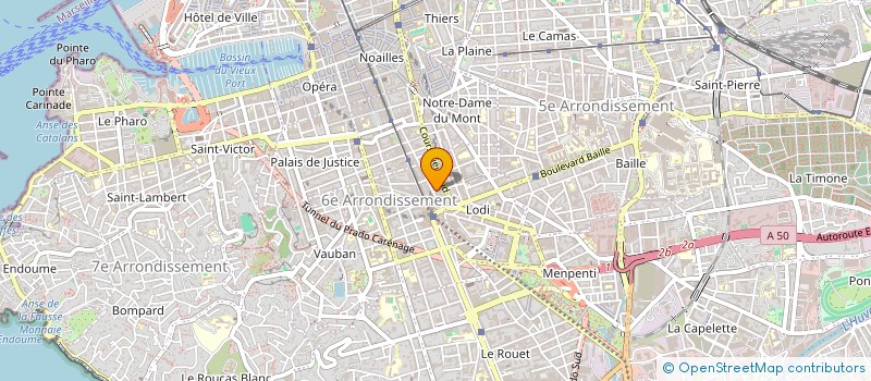 localisation de l'entreprise MONSIEUR ARNAUD ATTAL à MARSEILLE 1ER