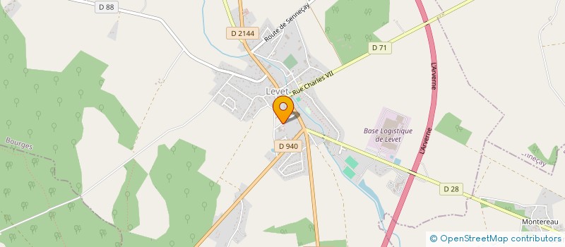 localisation de l'entreprise MONSIEUR ARNAUD AUBERT  LEVET