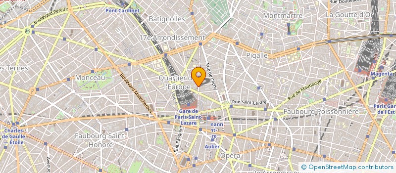 localisation de l'entreprise MONSIEUR ARNAUD AUBIGEON  PARIS