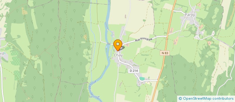 localisation de l'entreprise MONSIEUR ARNAUD AUBRY  CHAY