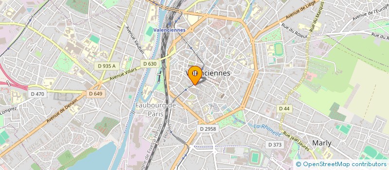 localisation de l'entreprise MONSIEUR ARNAUD AULIARD à VALENCIENNES