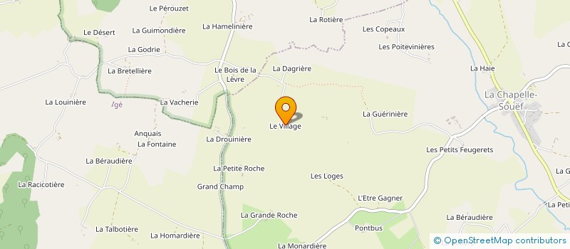 localisation de l'entreprise MONSIEUR ARNAUD AUSSIBAL à LA CHAPELLE-SOUEF