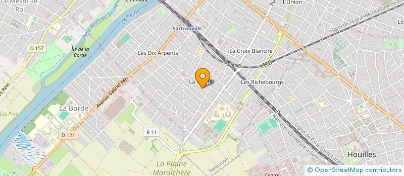 localisation de l'entreprise MONSIEUR ARNAUD AUZEPY à SARTROUVILLE