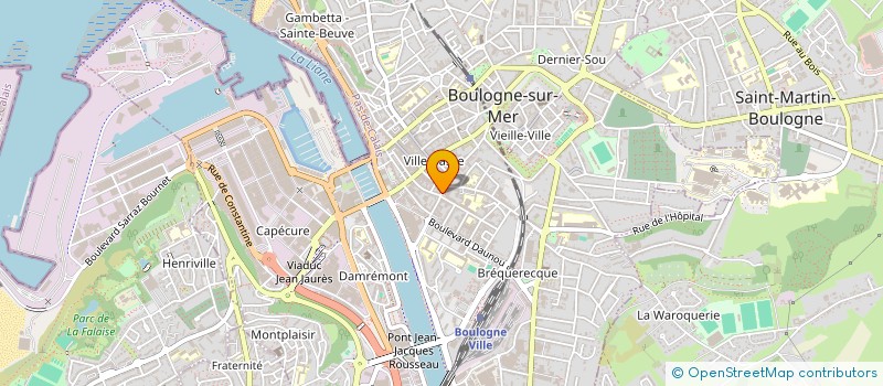 localisation de l'entreprise MONSIEUR ARNAUD AYAD ZEDDAM à BOULOGNE-SUR-MER